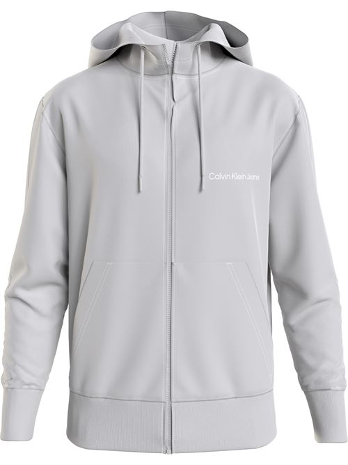 Felpa CALVIN KLEIN | J30J325148PC8 GRIGIO